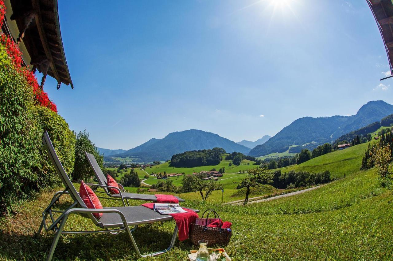 Steinberger Hof Inkl. Chiemgaukarte Hotel Ruhpolding Ngoại thất bức ảnh
